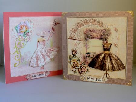 5x5 Vintage Toppers 1950's Style by Audrey Wilson