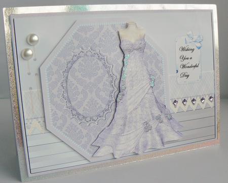 Special Dress in Vintage Bleu by Audrey Wilson