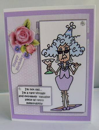 Stella is Not Old Quick Card by Audrey Wilson