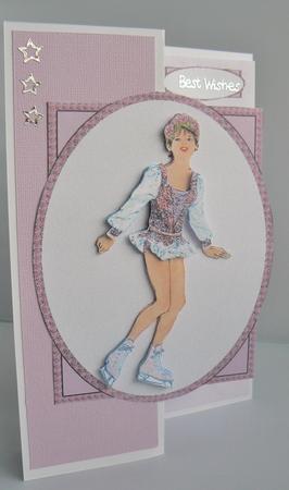 Ice Skater Girl by Audrey Wilson
