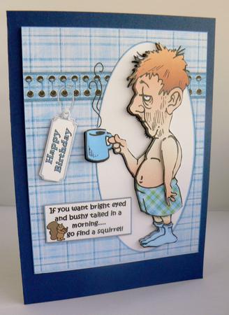 Bert Bright Eyed and Bushy Tailed by Audrey Wilson
