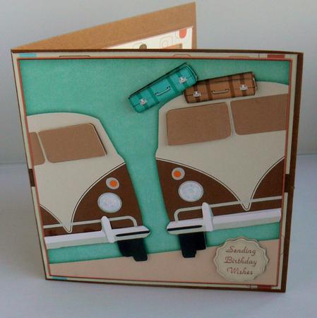 Retro Camper Vans by Audrey Wilson