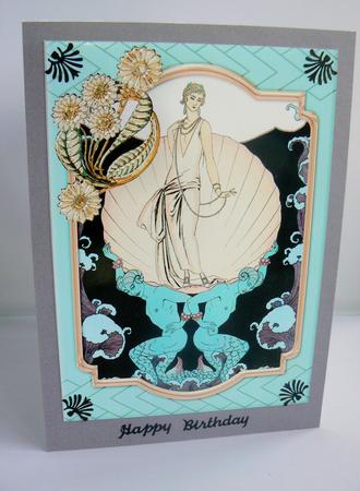 Toppers Duo - Art Deco Ladies by Audrey Wilson