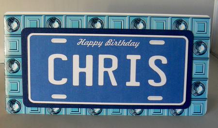 Licence Plates 5 - Steven Chris Gary by Audrey Wilson