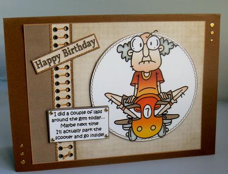 Gus Went to the Gym Quick Card by Audrey Wilson