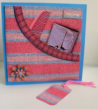 Knitted Pocket Card Mini Kit by Audrey Wilson