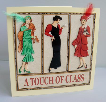 A Touch of Class 8 Square Mini Kit by Audrey Wilson