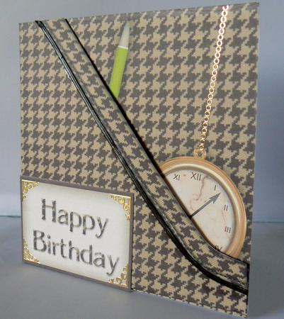 Houndstooth Check Pocket Card Mini Kit by Audrey Wilson