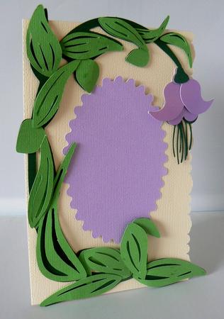 Fancy Flower Card by Audrey Wilson