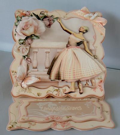 Pink Ballet Easel Kit by Audrey Wilson