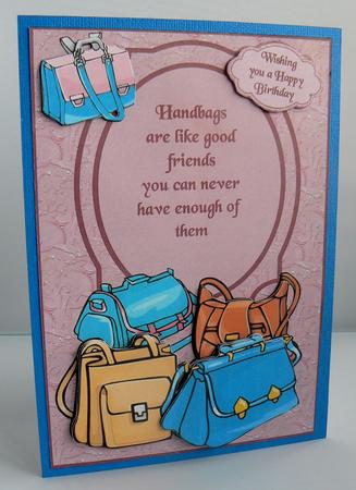 Handbags and Friends by Audrey Wilson