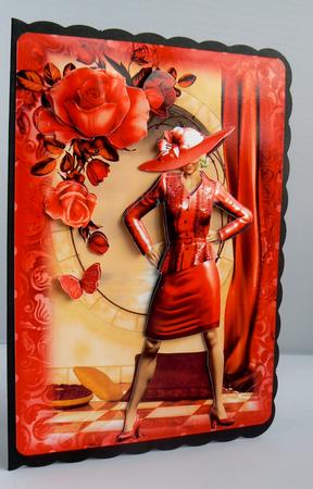 Fab Forties in Red Topper by Audrey Wilson