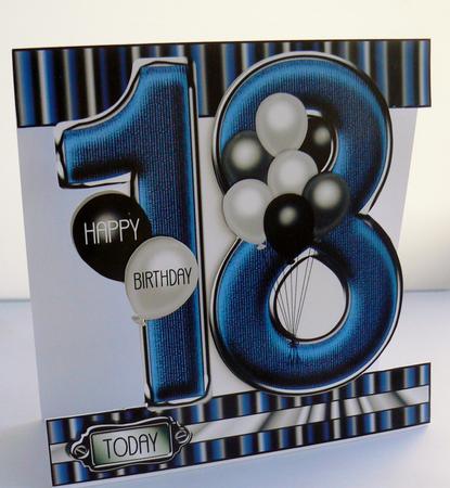I Card Front Male Age 18 by Audrey Wilson