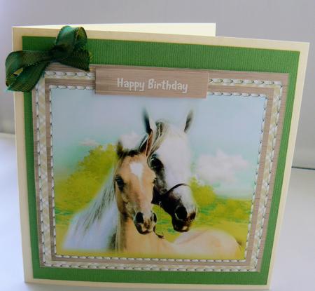 Two Beautiful Horses  by Audrey Wilson