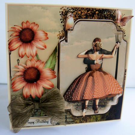 Shall We Dance Card Front Kit by Audrey Wilson