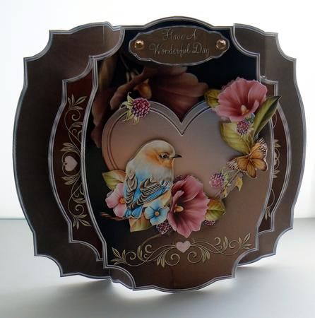 A Tender Heart Pop-out Card Mini-kit by Audrey Wilson