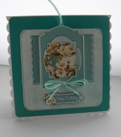Blossom in a Teacup Pocket Card Mini Kit by Audrey Wilson