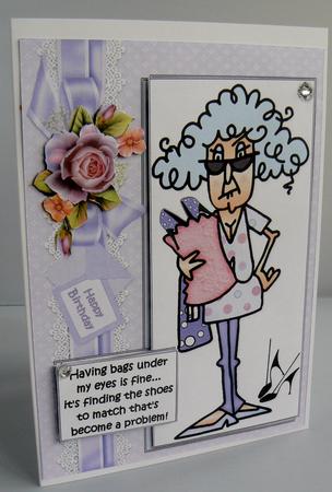 Stella Wants Matching Shoes Quick Card by Audrey Wilson