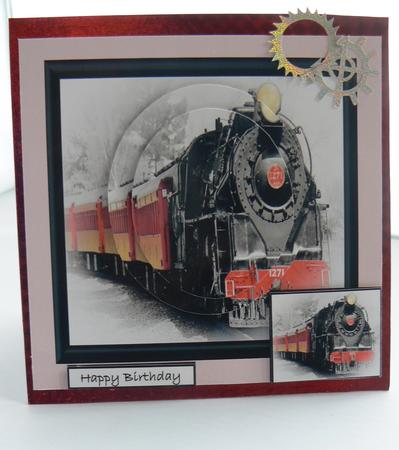 Trains a Coming by Audrey Wilson