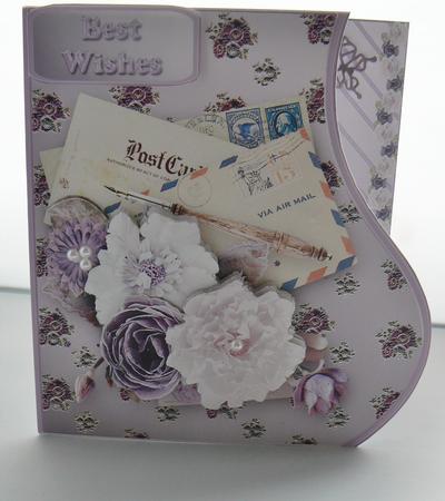 Letters Home - Wavy Border Card Mini Kit by Audrey Wilson