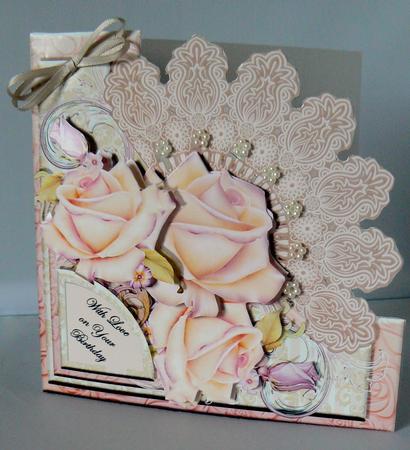 Latte Lace Fan - Edgy - Mini Kit by Audrey Wilson