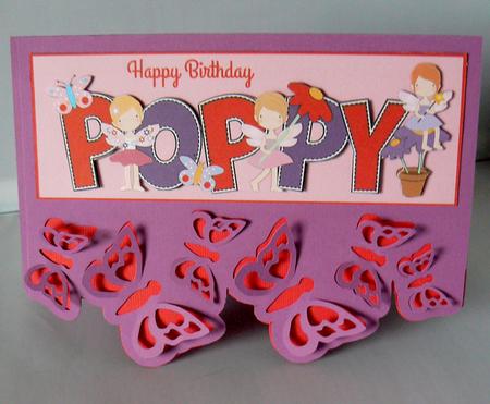 Little Fairies Poppy Large Dl by Audrey Wilson