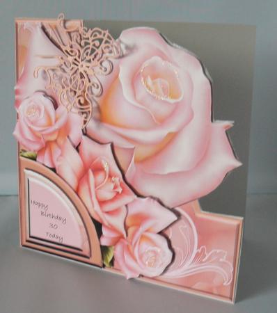 Pretty Pink Floral - Edgy - Mini Kit by Audrey Wilson