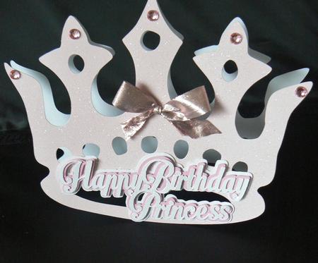 Princess Crown Card by Audrey Wilson