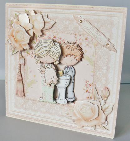Christening Moments 7x7 Mini Kit & Decoupage by Audrey Wilson