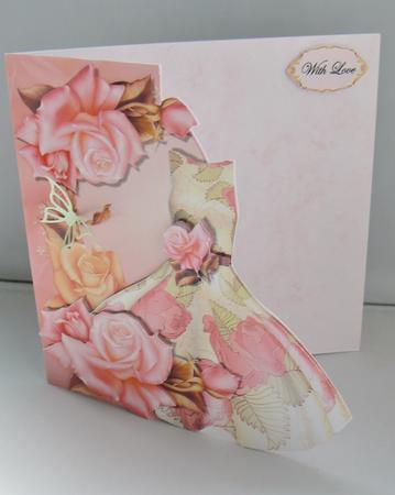 Roses & Ruffles Dress - Shaped Topper by Audrey Wilson
