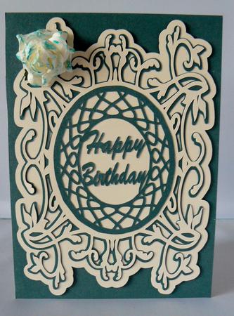 Fancy Pop Up Card  by Audrey Wilson