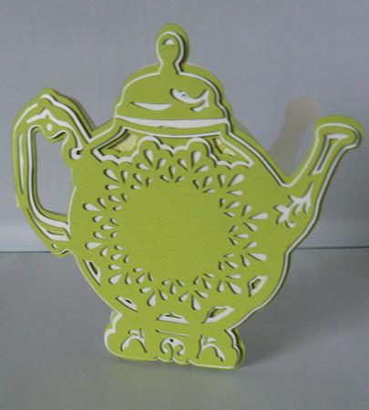 Teapot Card 1 by Audrey Wilson