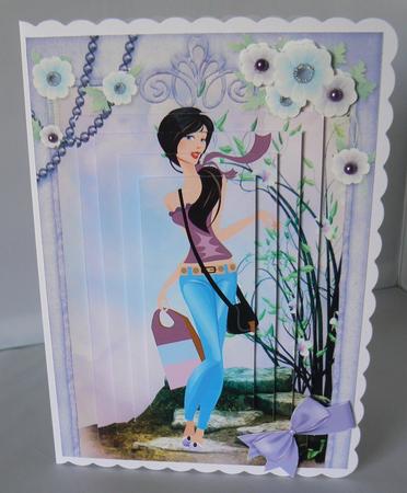 Fashionista! in Purple Pyramid Mini Kit by Audrey Wilson