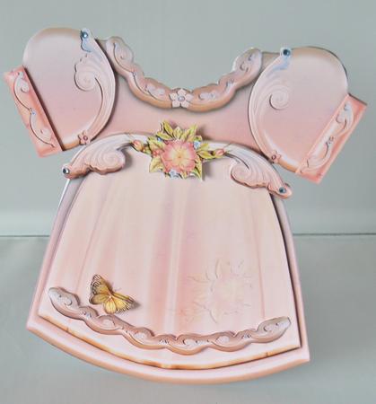 Soft Rose Baby Girl Dress by Audrey Wilson