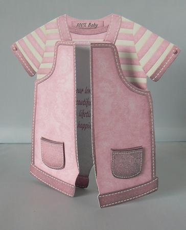New Baby Romper Girl 7 Pink by Audrey Wilson