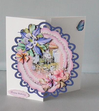 Fluerdelaforet in the Garden of Peace  by Audrey Wilson