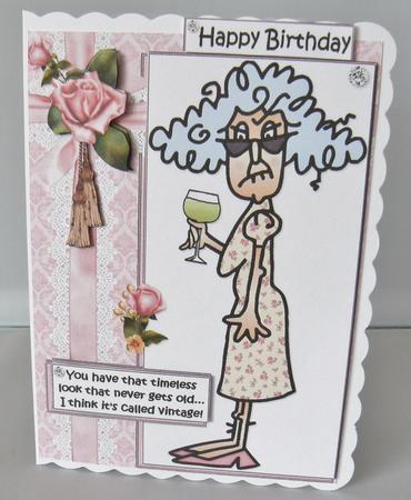 Stella Has a Timeless Look Quick Card by Audrey Wilson