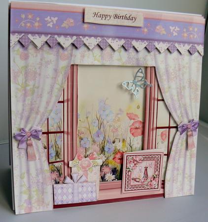 Meadow View Window Aperture 8x8 Mini Kit by Audrey Wilson