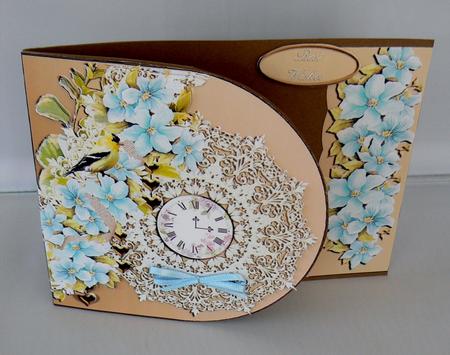 Flower Thyme D Flap Off Center Wrap Around Kit by Audrey Wilson