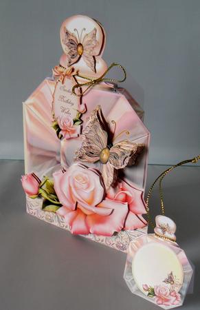 Pink Perfume Scented Roses by Audrey Wilson