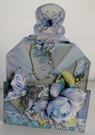 Blue Perfume Scented Roses by Audrey Wilson