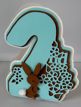 2nd Birthday Card by Audrey Wilson