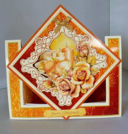 Christmas Diamond Front Mini Kit Decoupage by Audrey Wilson