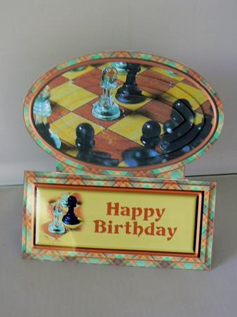 Chess Mad Slot Top Tent Card Kit by Audrey Wilson