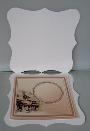 Vintage Building Leycester 8in x 8in Insert Plate by Audrey Wilson