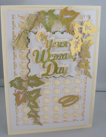 Trailing Ivy Wedding Day Topper  by Audrey Wilson