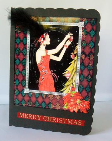 Classic Vintage Christmas Topper with Layers by Audrey Wilson