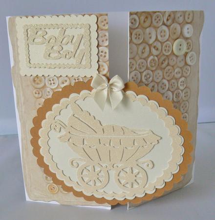 Baby Carriage Topper by Audrey Wilson