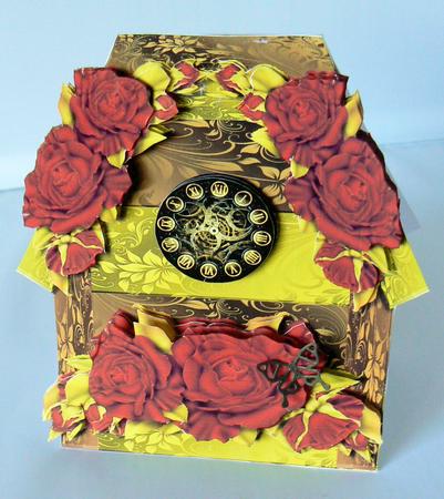 Birdhouse Roses & Butterflies Mini Kit by Audrey Wilson