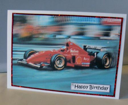 Schumacher F1 Monaco Winner. by Audrey Wilson